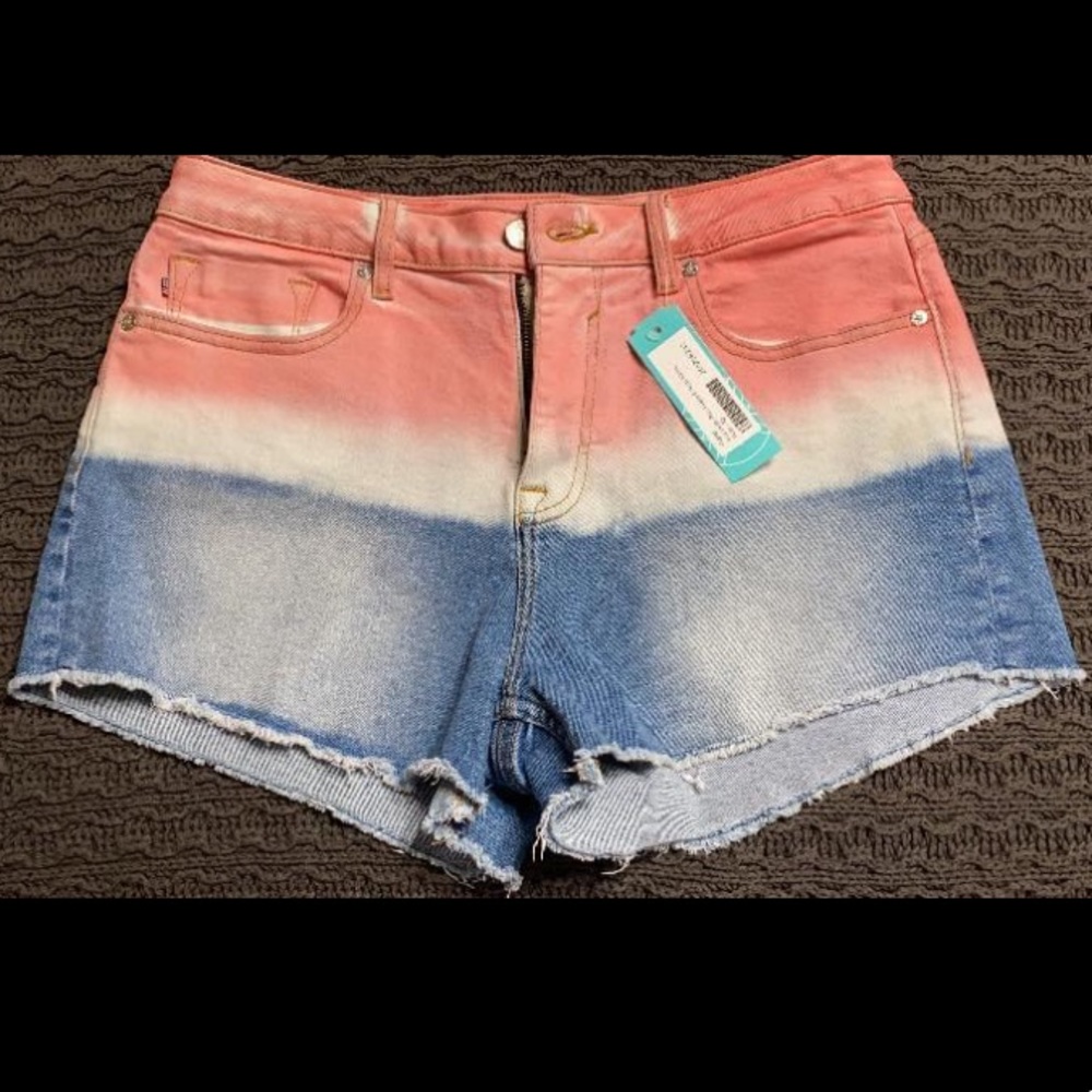 Vigoss size 10 dip dye shorts NWT